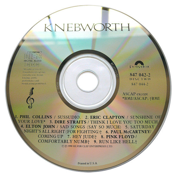 Various : Knebworth · The Album (2xCD, Album, Comp)