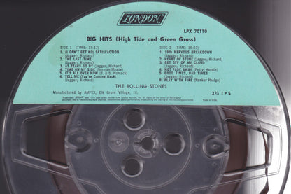 The Rolling Stones : Big Hits (High Tide And Green Grass) (Reel, 4tr Stereo, 7" Reel, Comp)
