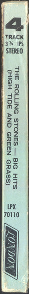 The Rolling Stones : Big Hits (High Tide And Green Grass) (Reel, 4tr Stereo, 7" Reel, Comp)