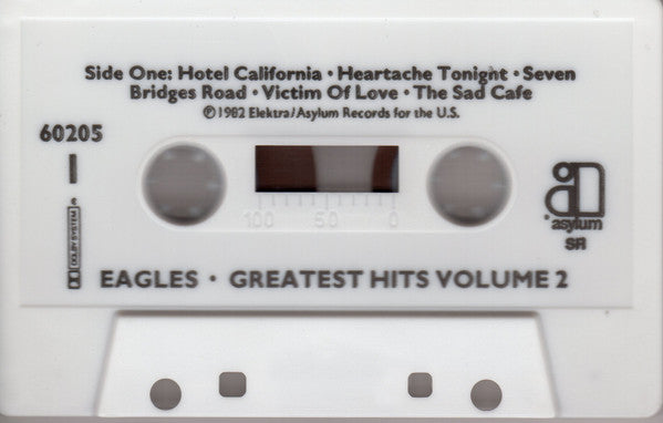 Eagles : Eagles Greatest Hits Volume 2 (Cass, Comp, SR,)