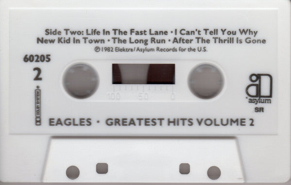 Eagles : Eagles Greatest Hits Volume 2 (Cass, Comp, SR,)