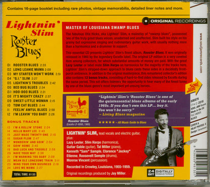 Lightnin' Slim* : Rooster Blues + 12 Bonus Tracks (CD, Album, RE, RM)