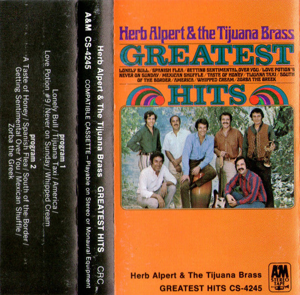 Herb Alpert & The Tijuana Brass : Greatest Hits (Cass, Comp)