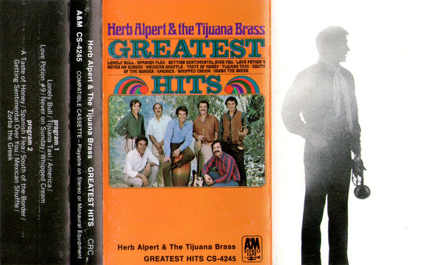 Herb Alpert & The Tijuana Brass : Greatest Hits (Cass, Comp)