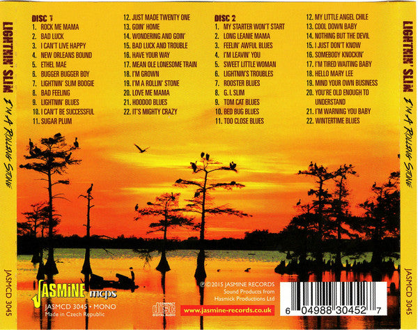 Lightnin' Slim* : I'm A Rolling Stone: Louisiana Swamp Blues (2xCD, Comp, Mono)