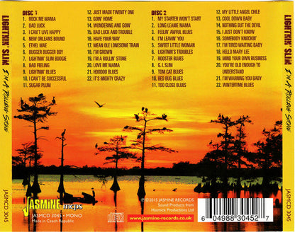 Lightnin' Slim* : I'm A Rolling Stone: Louisiana Swamp Blues (2xCD, Comp, Mono)