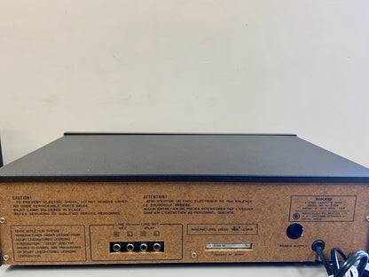Nikko ND700 MKII Single Cassette Deck * 1981 * DBX
