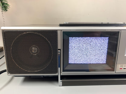 General Electric 4CM3326X BoomBox * TV * Micro-Cassette Walkman