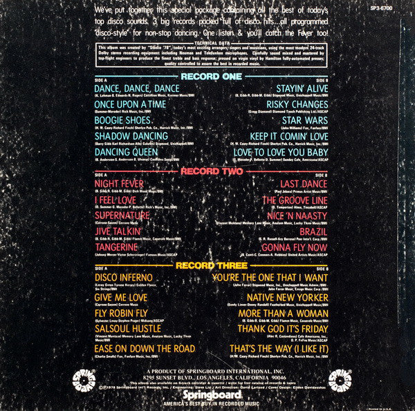 Studio '78 : Disco Dancin' (3xLP + Box)