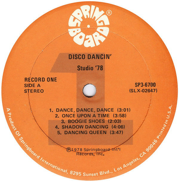 Studio '78 : Disco Dancin' (3xLP + Box)