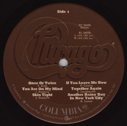 Chicago (2) : Chicago X (LP, Album, Gat)