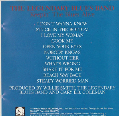 The Legendary Blues Band* : Keepin' The Blues Alive (CD, Album)