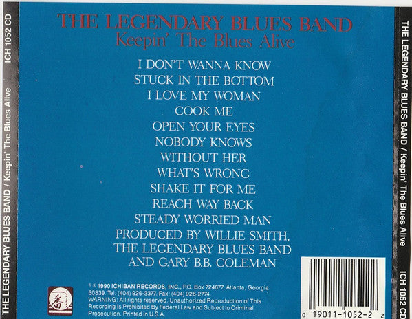 The Legendary Blues Band* : Keepin' The Blues Alive (CD, Album)