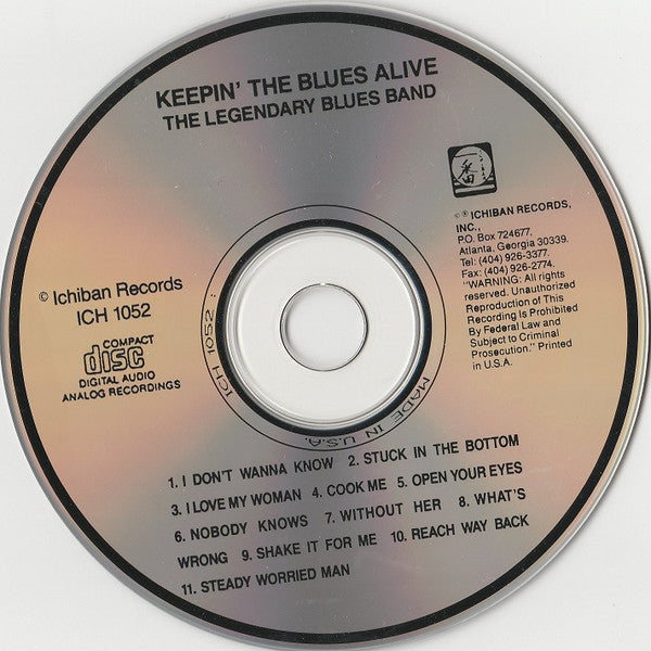 The Legendary Blues Band* : Keepin' The Blues Alive (CD, Album)