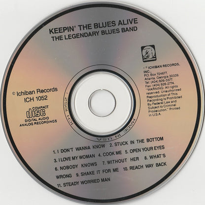 The Legendary Blues Band* : Keepin' The Blues Alive (CD, Album)