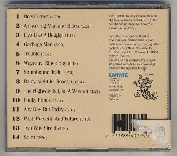 Aron Burton : Past, Present & Future (CD, Album)