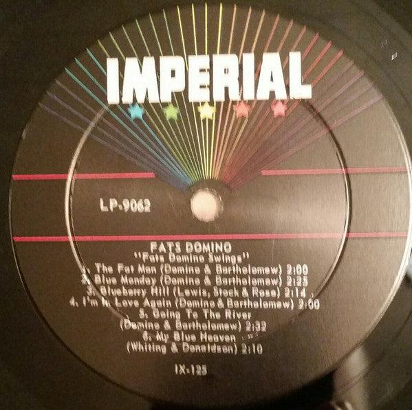 Fats Domino : Fats Domino Swings (LP, Album, Mono, Ind)