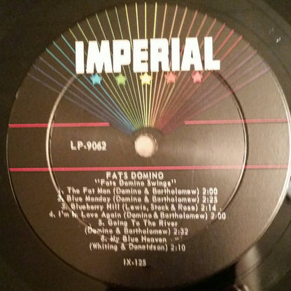 Fats Domino : Fats Domino Swings (LP, Album, Mono, Ind)