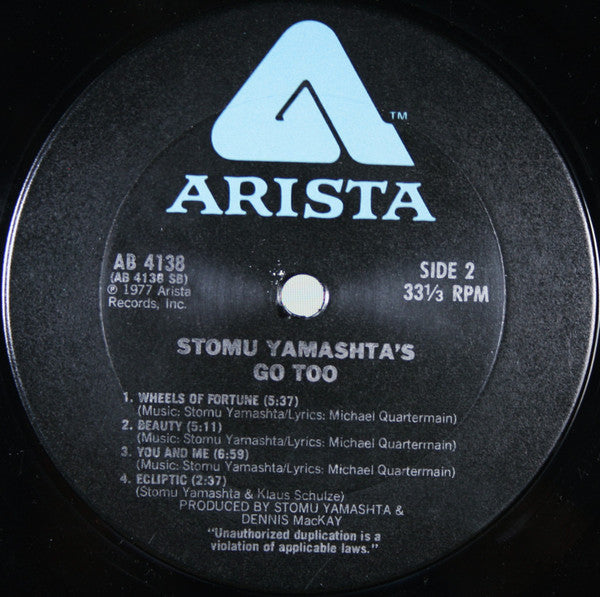Stomu Yamashta's Go : Go Too (LP, Album)