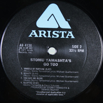 Stomu Yamashta's Go : Go Too (LP, Album)