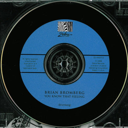 Brian Bromberg : You Know That Feeling (CD, Album)