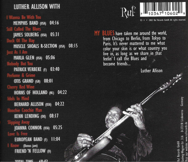 Luther Allison And Friends* : Pay It Forward (CD, Comp)
