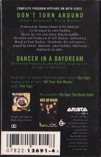 Ace Of Base : Don't Turn Around (Cass, Single)