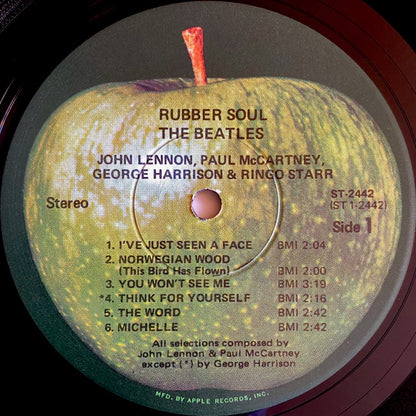 The Beatles : Rubber Soul (LP, Album, RP, Win)