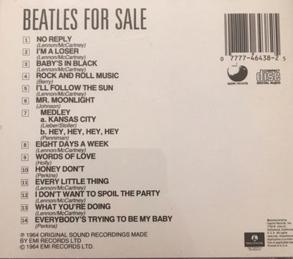 The Beatles : Beatles For Sale (CD, Album, Mono, RE, Cin)