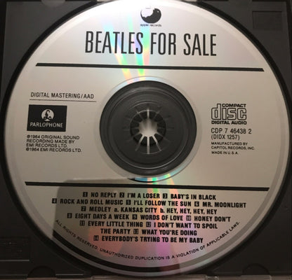 The Beatles : Beatles For Sale (CD, Album, Mono, RE, Cin)