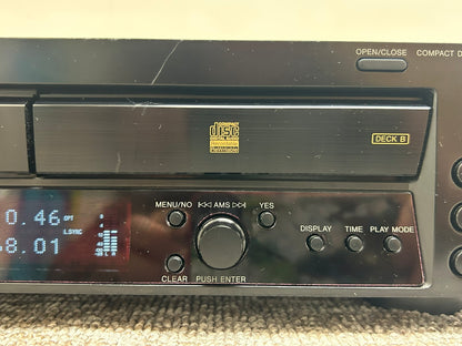 Sony RCD-W500C Cd Changer 5 Discs and CD Recorder * Remote * Fully Serviced * New Belts