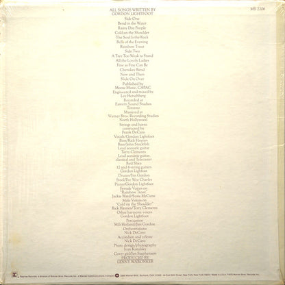 Gordon Lightfoot : Cold On The Shoulder (LP, Album, Pit)