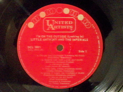 Little Anthony & The Imperials : I'm On The Outside (Looking In) (LP, Album, Mono)