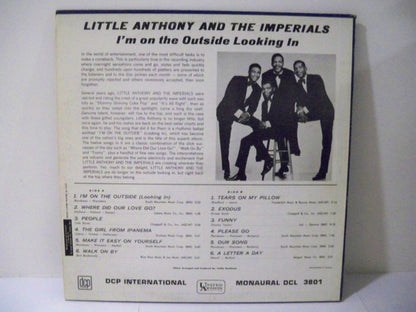 Little Anthony & The Imperials : I'm On The Outside (Looking In) (LP, Album, Mono)