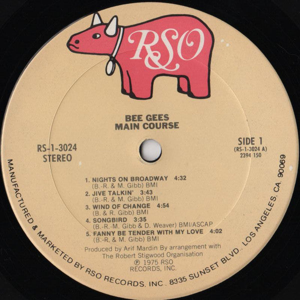 Buy Bee Gees : Main Course (LP, Album, RE, Ter) Online for a great