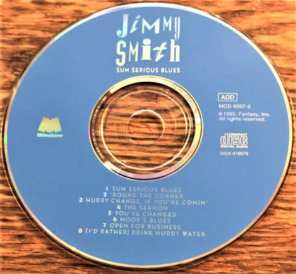 Jimmy Smith : Sum Serious Blues (CD, Album)
