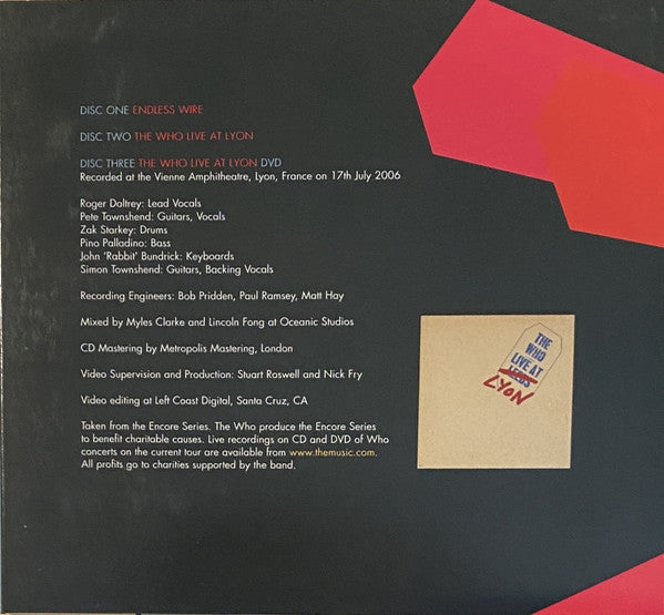 Buy The Who : Endless Wire (CD, Album + CD + DVD + Ltd) Online for