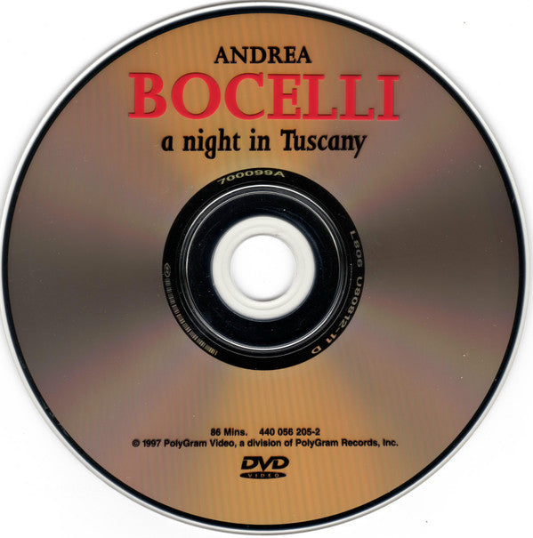 Andrea Bocelli : A Night In Tuscany (DVD-V)