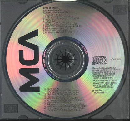 Reba McEntire : My Kind Of Country / Have I Got A Deal For You (CD, Album, Comp, RM)