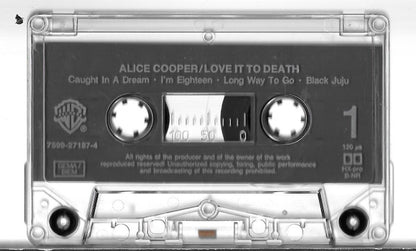 Alice Cooper : Love It To Death (Cass, Album, RE, RM)