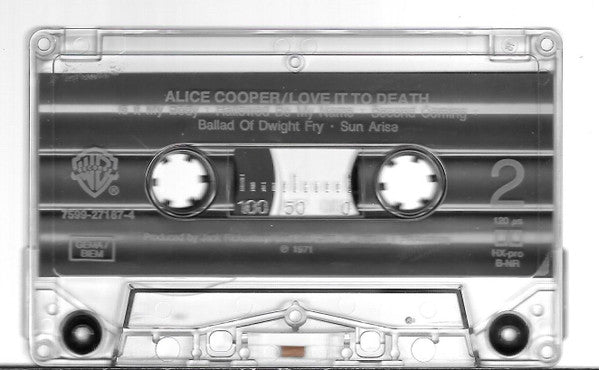 Alice Cooper : Love It To Death (Cass, Album, RE, RM)