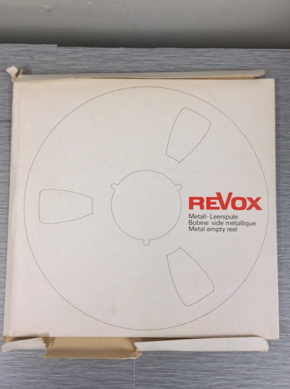 Revox 10.5 Empty Metal Reel w/Box