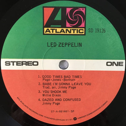 Led Zeppelin : Led Zeppelin (LP, Album, RE, Spe)