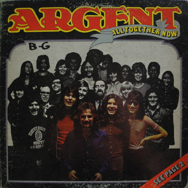 Argent : All Together Now (LP, Album, Uni)