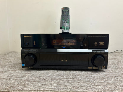 Pioneer VSX-82TXS ELITE * Stereo Receiver * 130W RMS * Remote * Fully Serviced * Manual