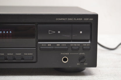 Sony CDP-291 Single CD Player * Fully Serviced * New Belts