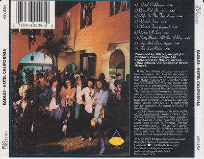 Eagles : Hotel California (CD, Album, RE, SRC)