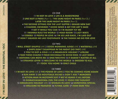 10cc : I'm Not In Love: The Essential (3xCD, Comp)