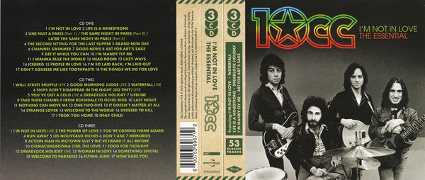 10cc : I'm Not In Love: The Essential (3xCD, Comp)