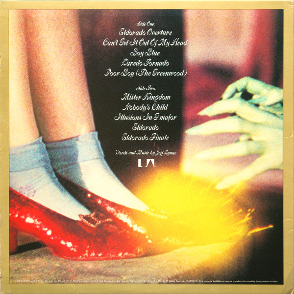 Electric Light Orchestra : Eldorado - A Symphony By The Electric Light Orchestra  (LP, Album, Pit)